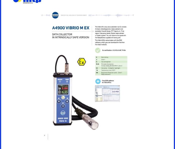 Vibration Meter Vibration Analyzer Data Collector ADASH ADASH A4900