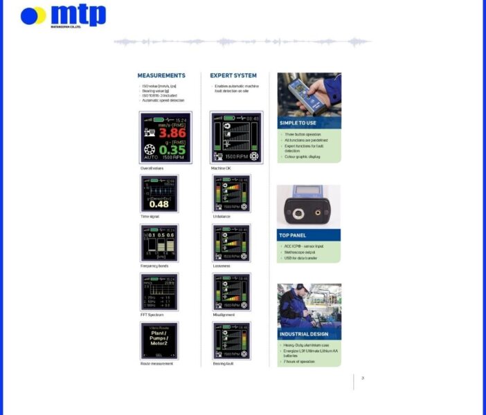 Vibration Meter Vibration Analyzer Data Collector ADASH ADASH A4900