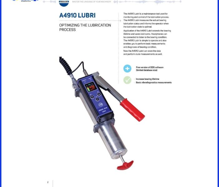 ADASH A4910 Lubri Monitoring Control of Lubrication Process Vibration Data Collector