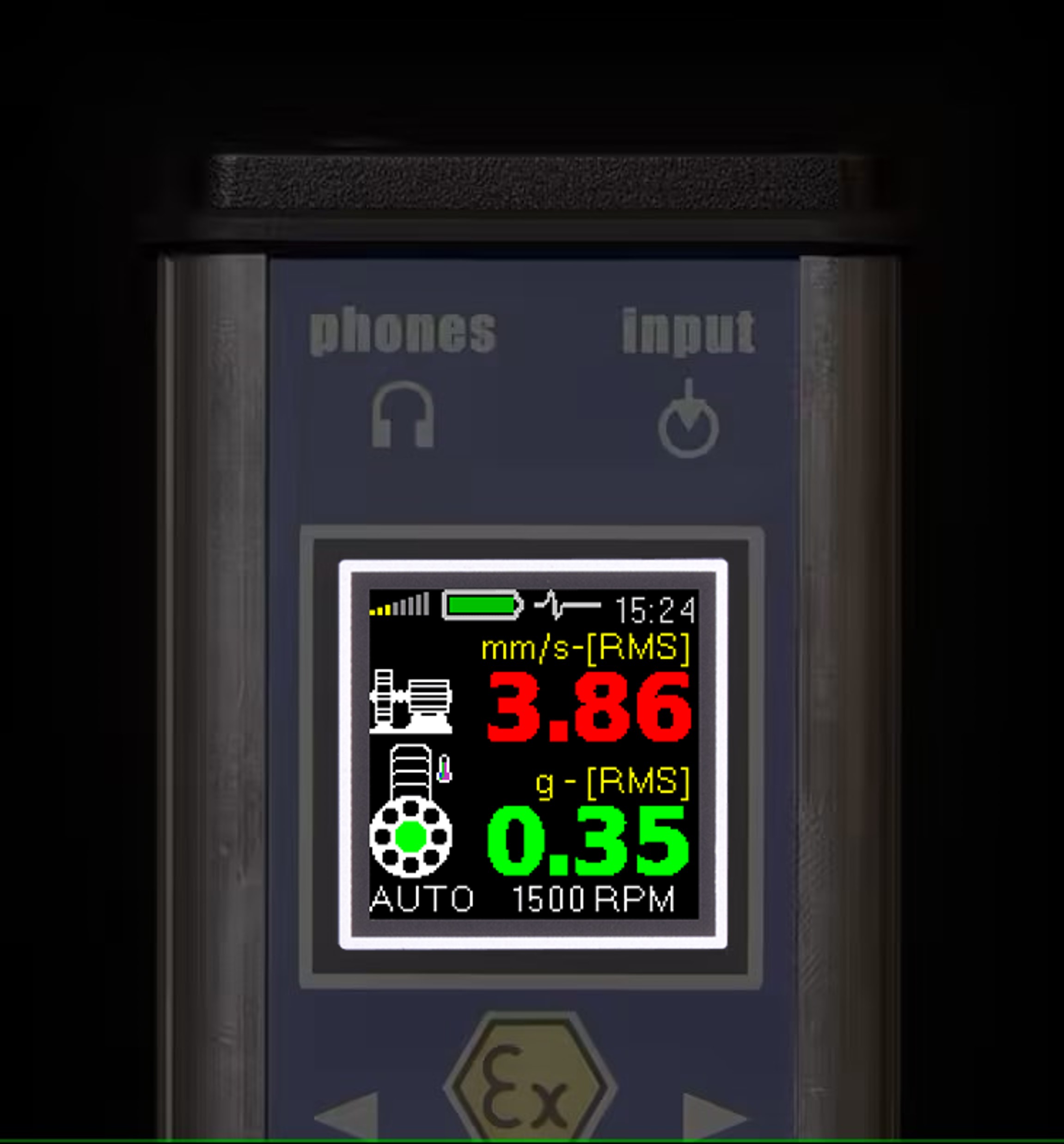 Vibration Meter ADASH A4900 Vibrio M Ex ADASH เครื่องวัดแรงสั่นสะเทือน MATANEEPAN